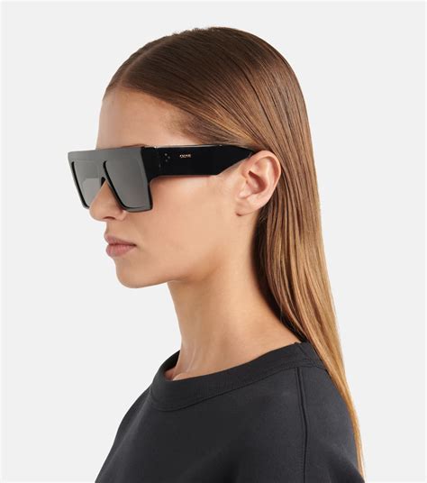 celine flattop sunglasses|Celine transparent sunglasses.